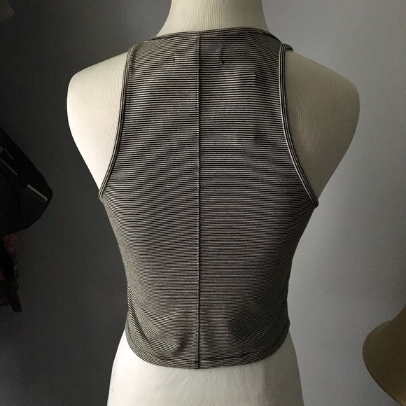 NWT Madewell striped crop tank top, XS - Picture 2 of 3